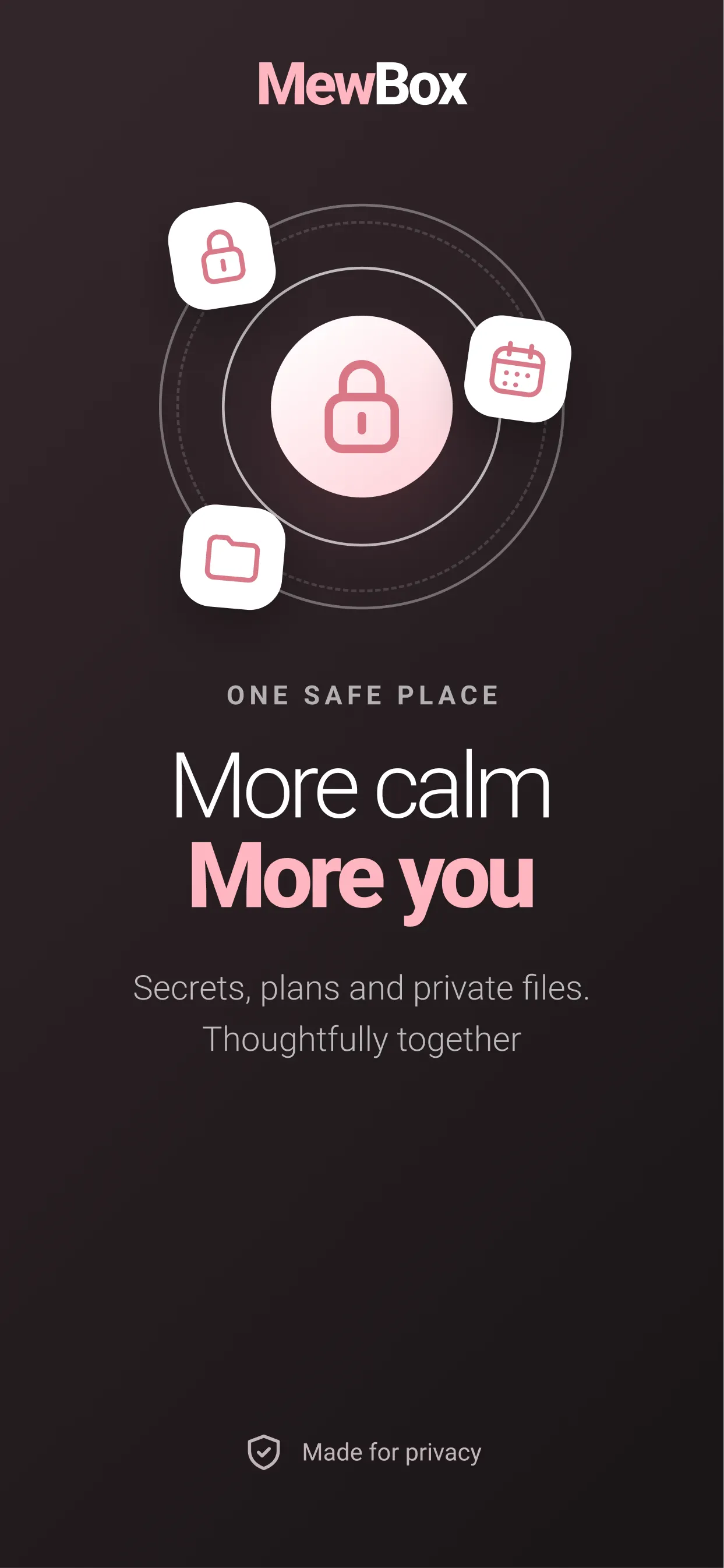 MewBox overview — More calm, more you